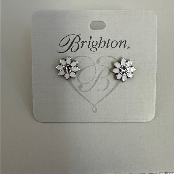 Brighton NWT (R $34) Jasmine Flower Earrings - Picture 3 of 4
